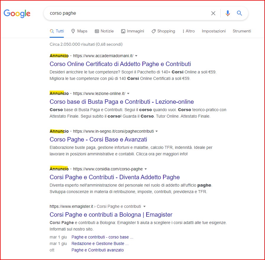 meglio seo, oppure ads?